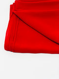 SCARLET RED Chiffon