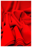 SCARLET RED Chiffon